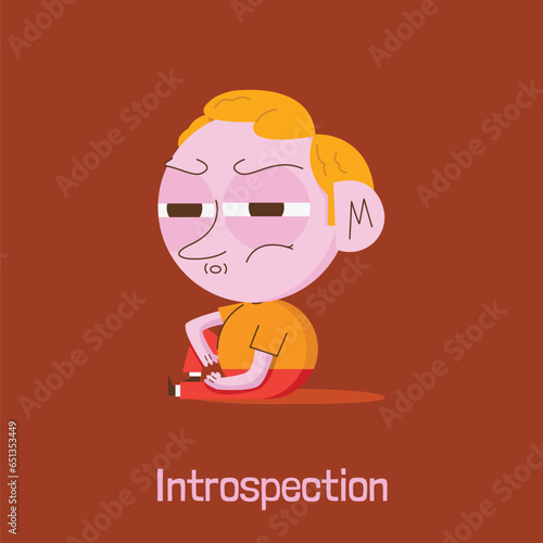 reflective character