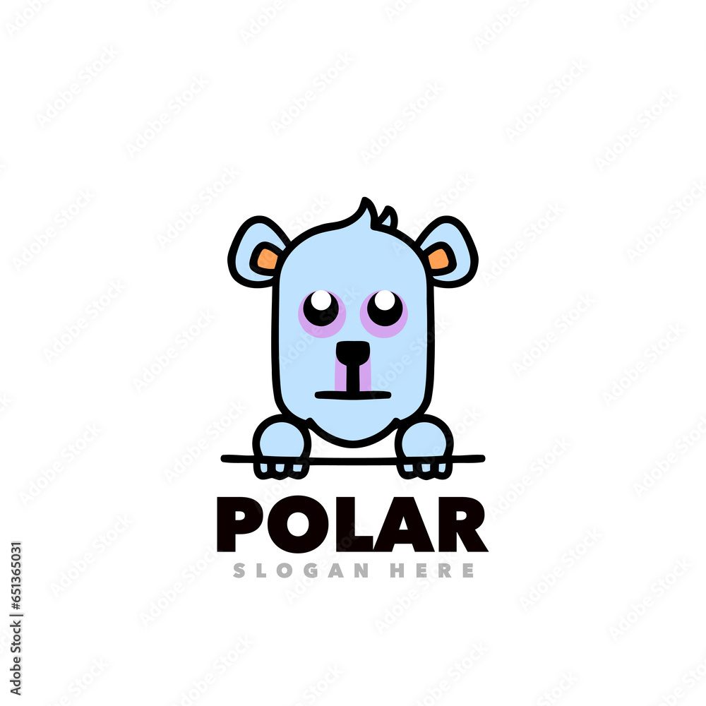 Fototapeta premium panda bear cartoon