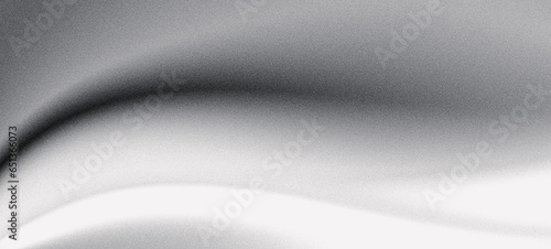 Abstract grey grain texture gradient wave background monochrome banner website header landing page design