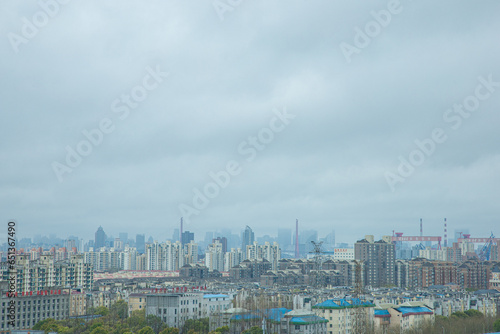 Lujiazui  Pudong New Area  Shanghai - city skyline scenery