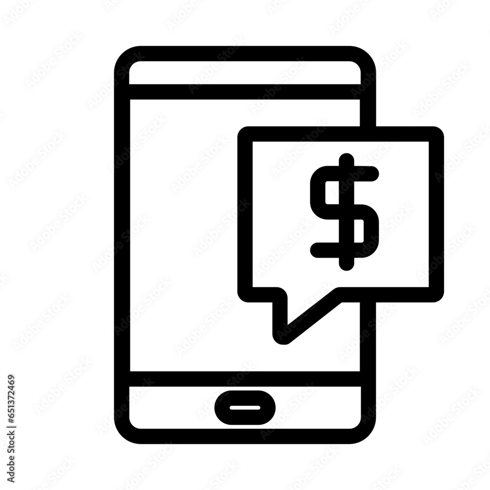 Chat communication dollar Chat communication dollar
