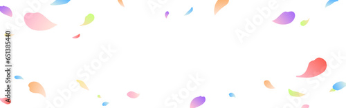 背景素材_花吹雪_カラフル