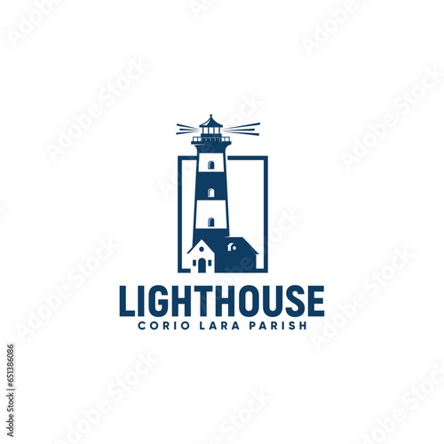 Lighthouse Logo Inspiration, Marine, Tower