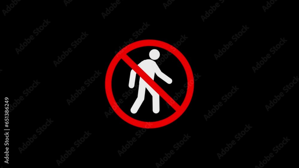 Do not walk sign, No trespassing do not enter into the restricted area caution message icon. k1_1309 Do not walk sign, No trespassing do not enter into the restricted area caution message icon. k1_1309