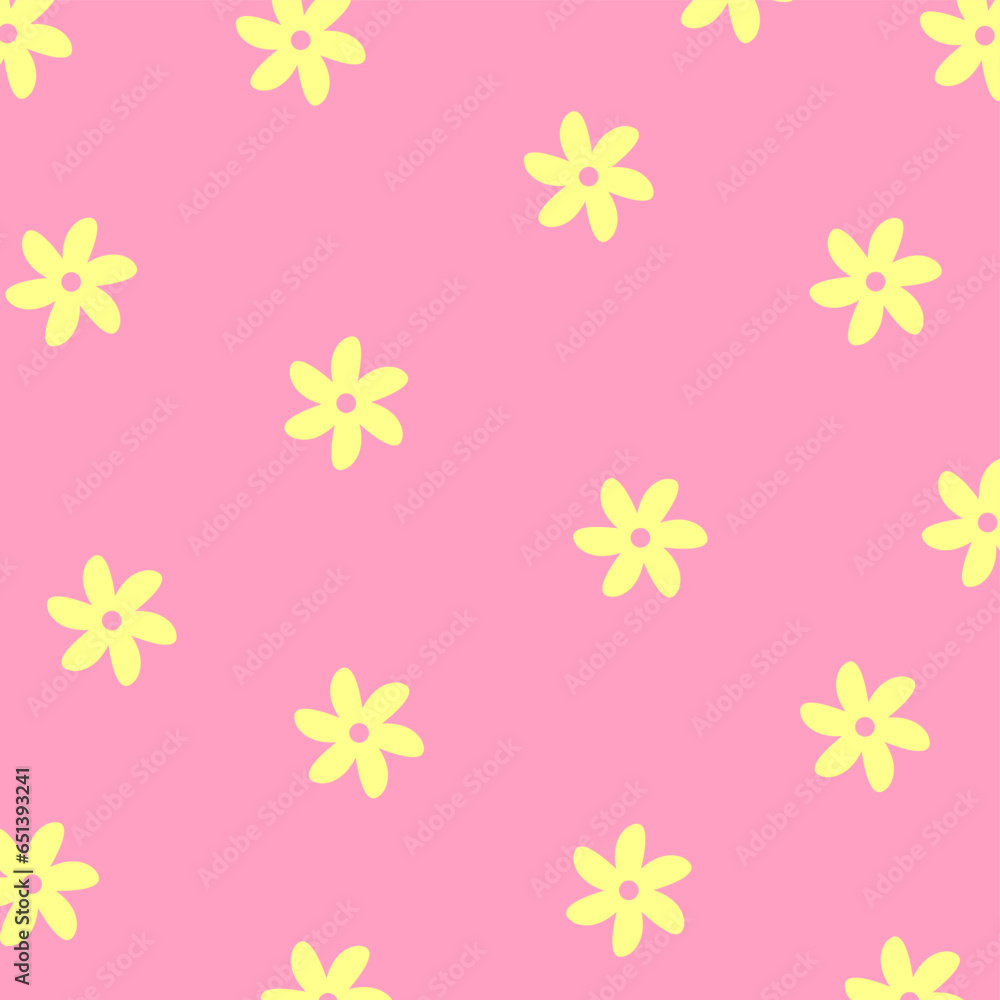 vector floral seamless pattern background