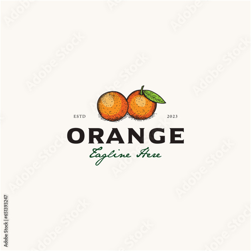 Orange logo design