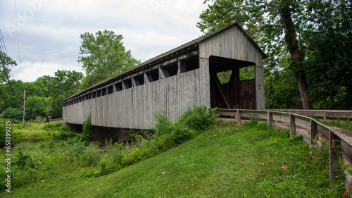 Black (Pugh's Mill) Covered Bridge in Butler County, Ohio photo