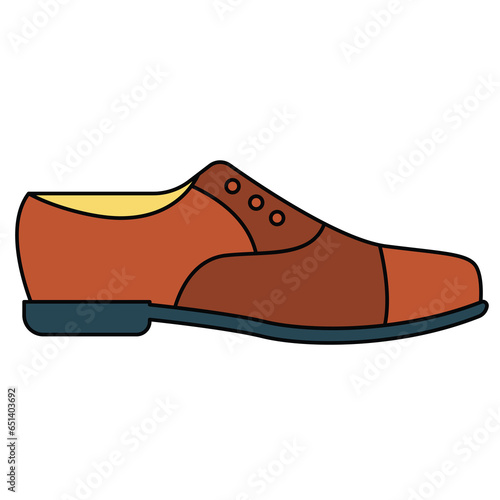 oxford shoes boots fashion illustration
