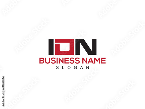 Minimalist ION io Logo Letter Vector Arts For Business