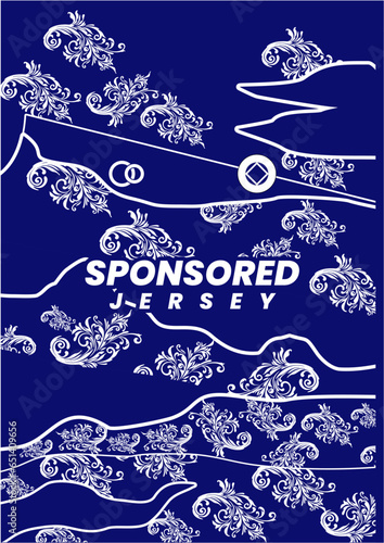 Trendy Sublimated Soccer Jersey Backgrounds