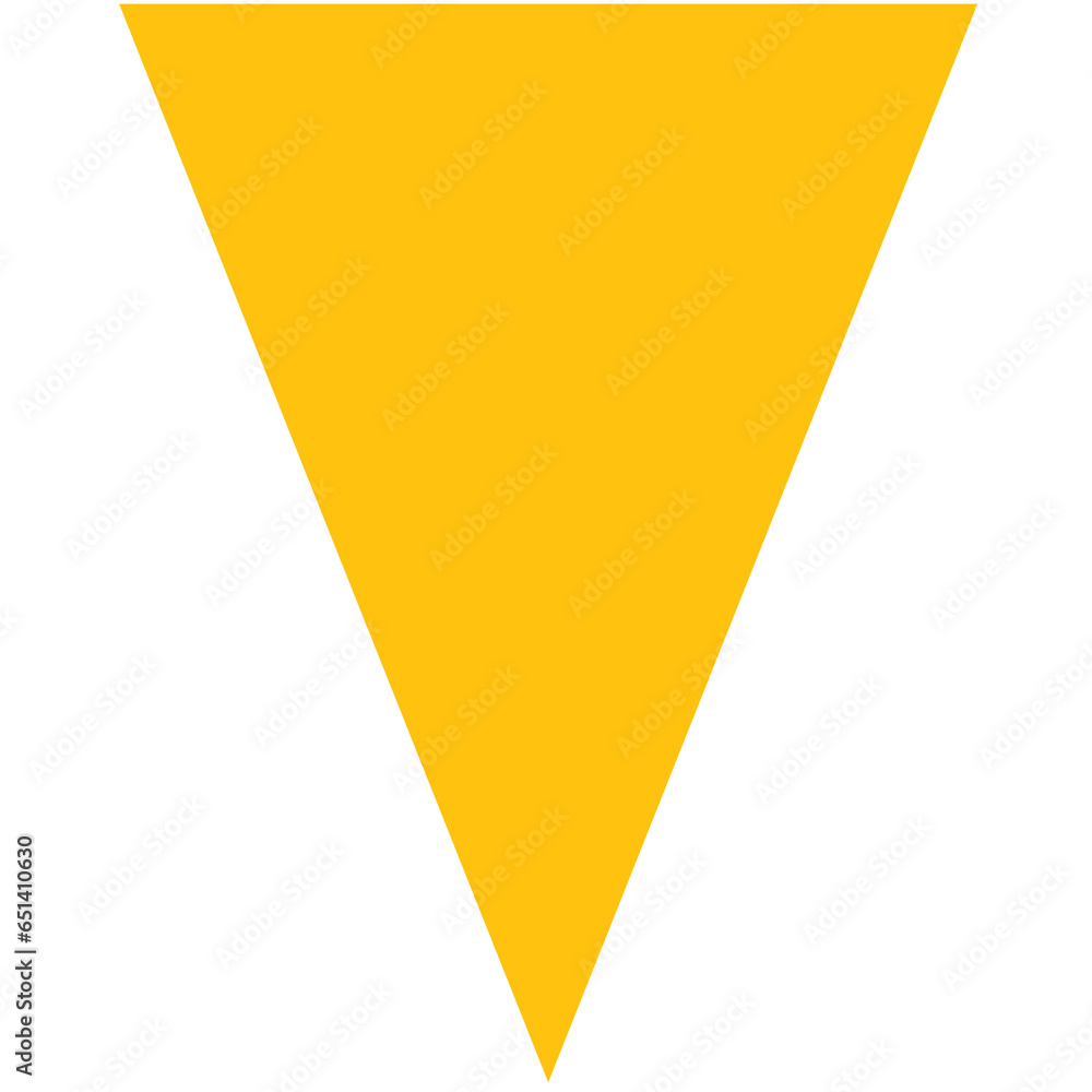 Digital png illustration of big yellow triangle on transparent background Digital png illustration of big yellow triangle on transparent background