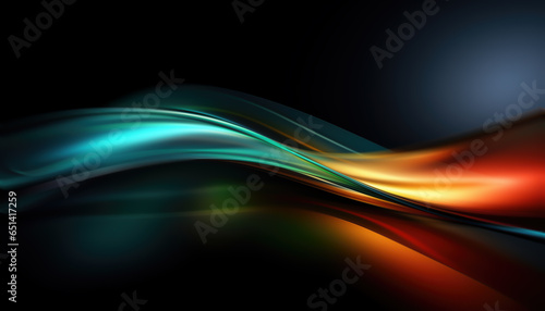 Multicolored Shining Flow