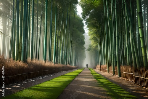 bamboo forest road