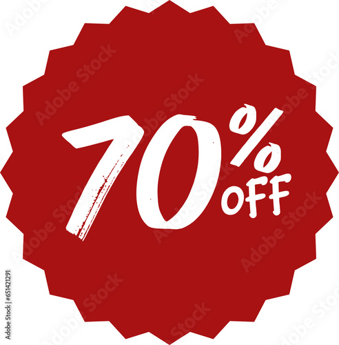 70% offer