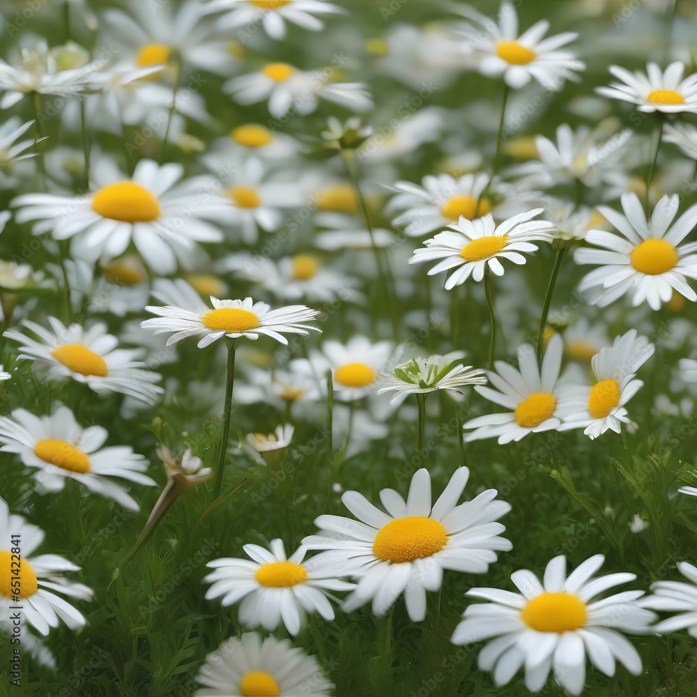 A meadow of daisies that sprout tiny wings and flutter like butterflies when touched by a gentle breeze4 A meadow of daisies that sprout tiny wings and flutter like butterflies when touched by a gentle breeze4