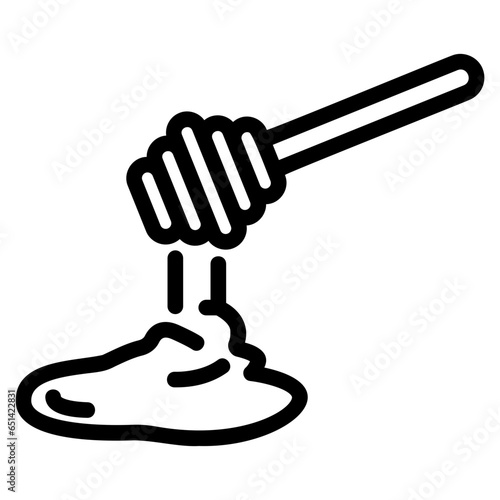 honey outline icon