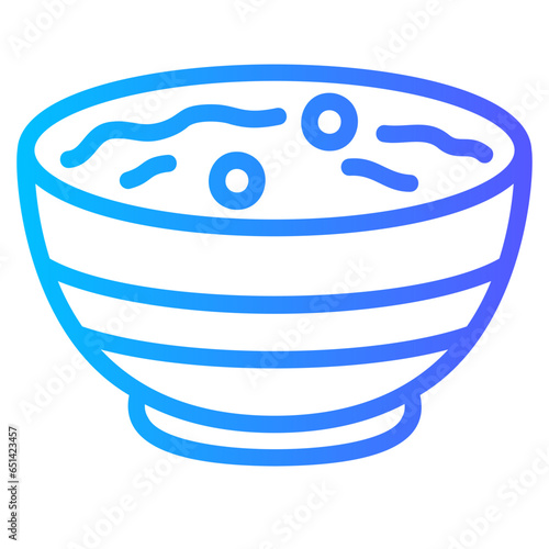 porridge gradient icon