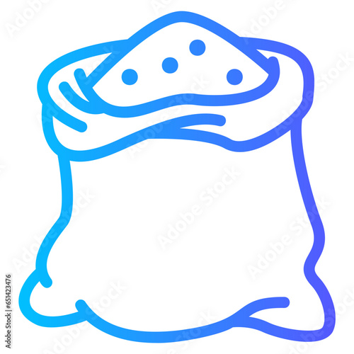 flour gradient icon