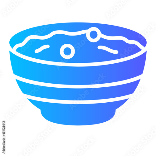porridge gradient icon