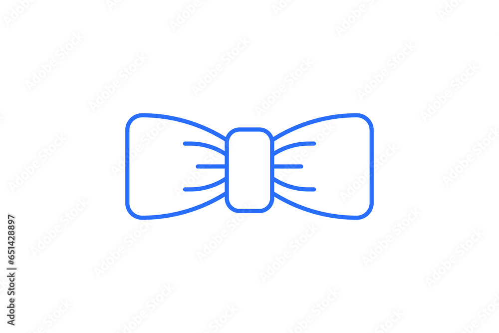 Isolated Geometric butterfly illustration in flat style design. Vector illustration. Duotone blue flat icon. Isolated Geometric butterfly illustration in flat style design. Vector illustration. Duotone blue flat icon.