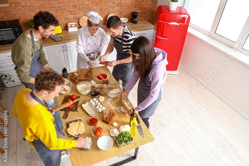 Group of young people with ...