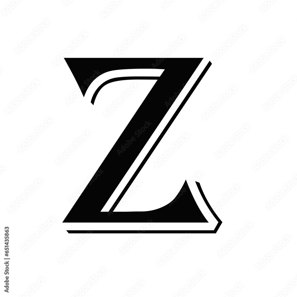 "Z" is the 26th letter of the English alphabet. It is often used as a