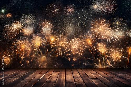 background with fireworks, silvester party new year, firework background banner