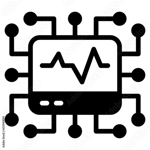 AI and Healthcare Diagnostics icon