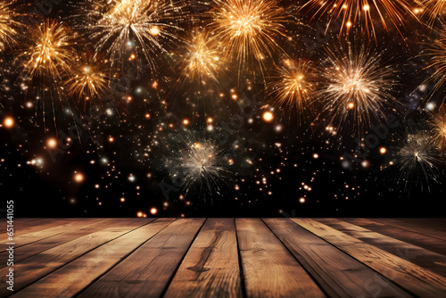background with fireworks, silvester party new year, firework background banner