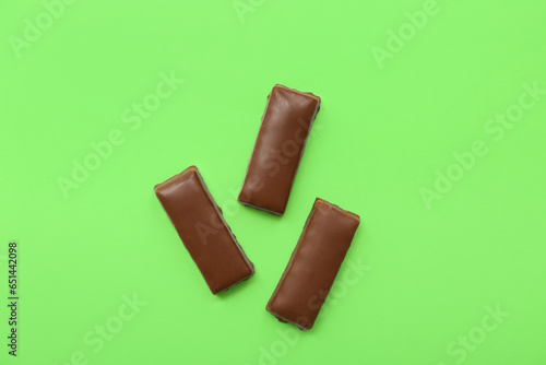 Tasty chocolate covered coc...