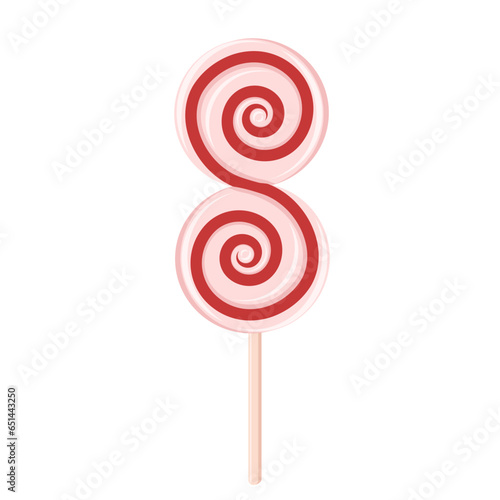 sweet candy lollipop