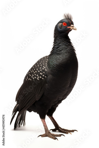 Capercaillie isolated on a white background