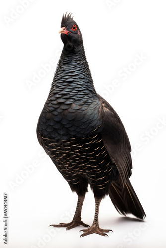 Capercaillie isolated on a white background