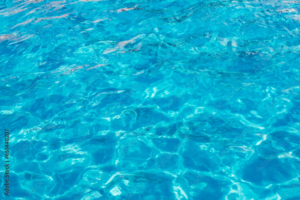 clear blue water swimming pool background
