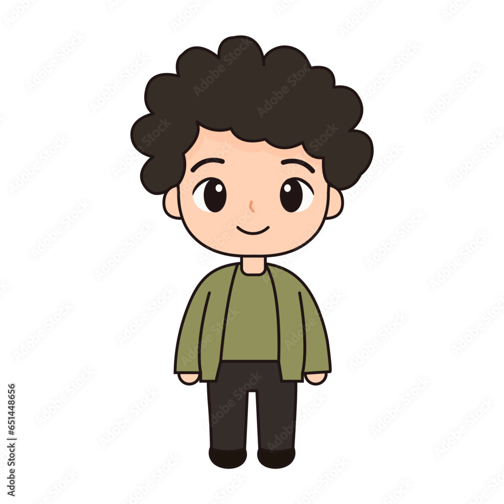 Obraz premium Cute Character Illustration