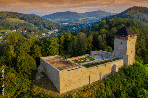 The Castle Muszyna, Dolina Popradu, Beskid Sądecki, Małopolska, Poland, EU