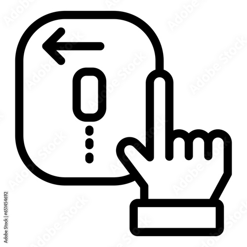 Scroll Left Icon