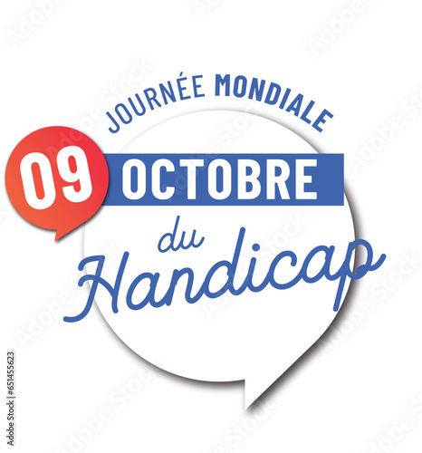 journée mondiale du handicap le 9 octobre