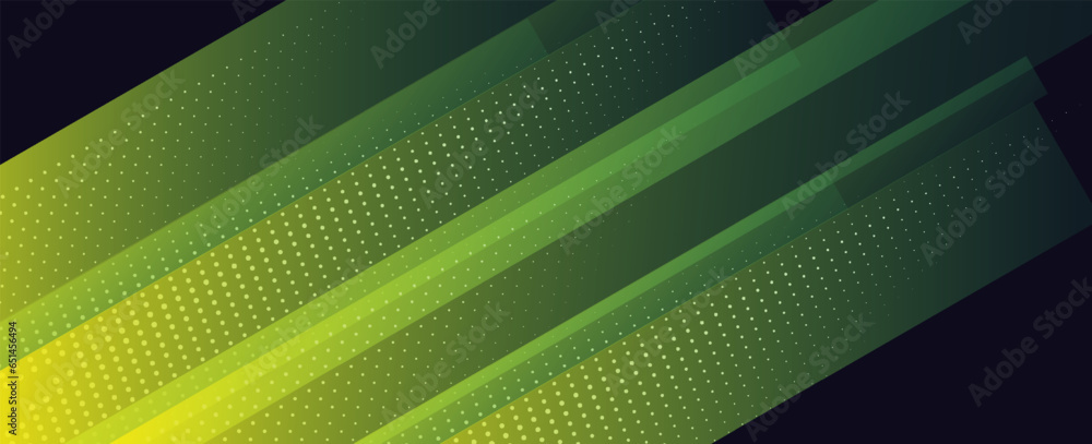 Abstract speed line style yellow color halftone banner design template. Vector illustration. Abstract speed line style yellow color halftone banner design template. Vector illustration.