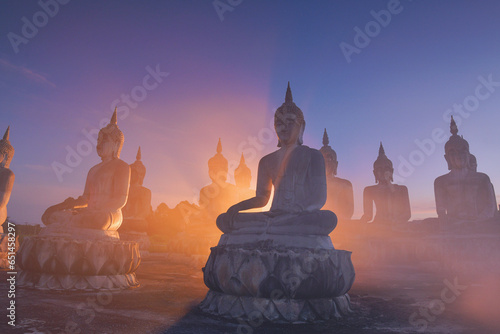 Nakhon Si Thammarat Thung Yai District Buddha statue,archaeological site,Buddhism,Thailand © saravut