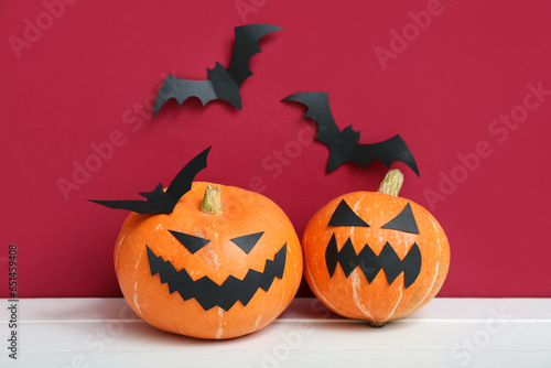 Pumpkins for Halloween cele...