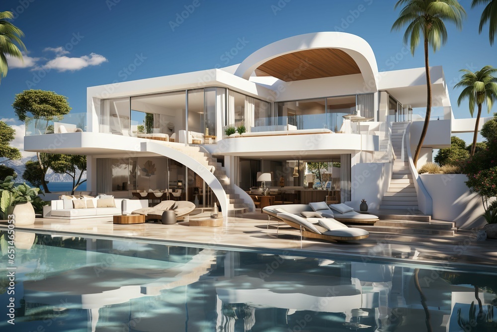 Santoro Villa Mykonos A Luxurious Haven Where Ethereal Sunsets Paint