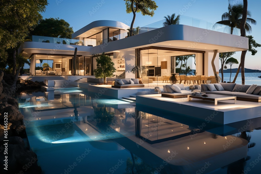 Santoro Villa Mykonos A Luxurious Haven Where Ethereal Sunsets Paint