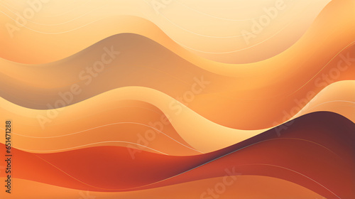 Wavy stylized backdrop. Illustration of abstract wave
