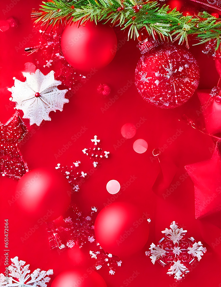 Christmas background red. Holiday Christmas Christmas background red. Holiday Christmas