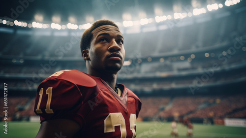Grit and Glory: American Football Heroes, generative ai