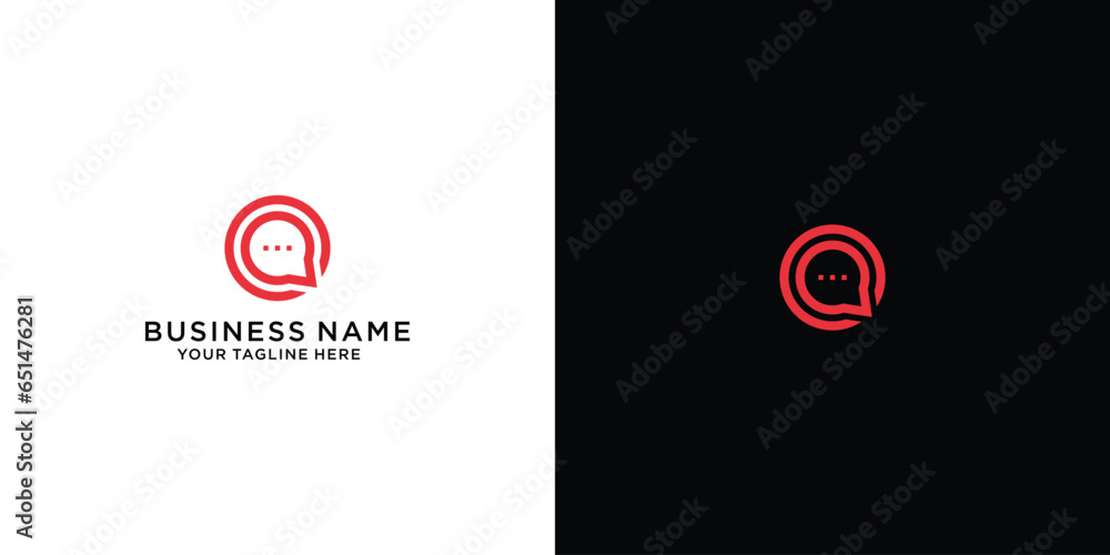 Inital letter C for Chat Logo. Chatting Logo App. Talk logo. Letter C Logo template Inital letter C for Chat Logo. Chatting Logo App. Talk logo. Letter C Logo template
