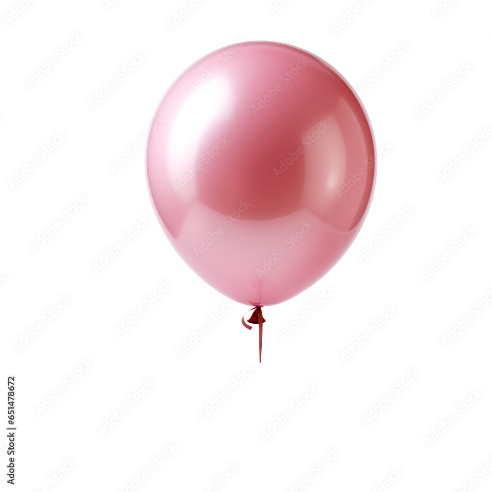 pink balloon isolated PNG. pink balloon for birthday party PNG. pink balloon for gender reveal. Balloon PNG