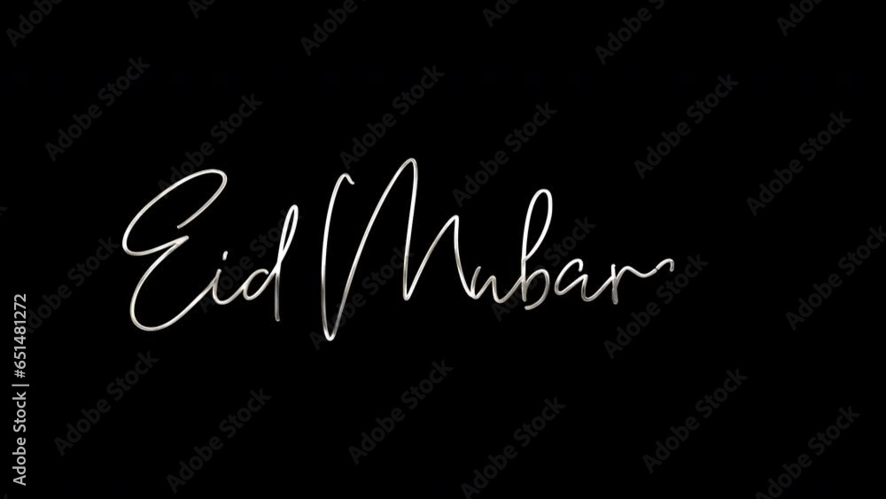 Eid Mubarak Animated: Animated text wish for Eid Mubarak with white colored ink drop animation. Celebrating Ramadan Kareem, Eid al-Fitr, and Eid al-Adha with the Muslim community Eid Mubarak Animated: Animated text wish for Eid Mubarak with white colored ink drop animation. Celebrating Ramadan Kareem, Eid al-Fitr, and Eid al-Adha with the Muslim community