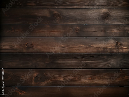  texture horizontal dark wood texture background  AI Generation